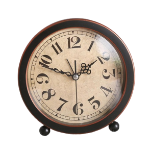 Quartez G51 Vintage Alarm Clock | Brown