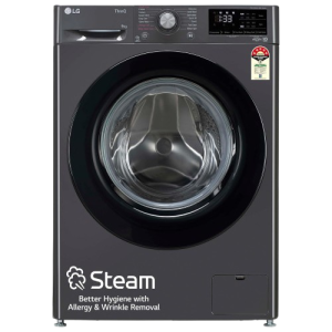 LG Fully Automatic Front Loading Washing Machine | 9 Kg | Middle Black | FHV1409Z2M ABMQEIL