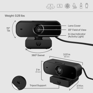 HP 430 FHD Webcam | Black