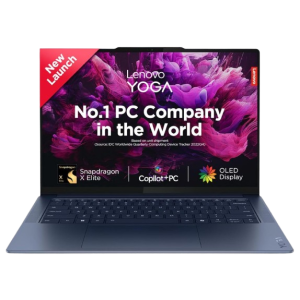 Lenovo Yoga Slim 7x Touchscreen Laptop | Snapdragon X Elite X1E | 32GB | 1TB SSD | Qualcomm NPU 45TOPS | Cosmic Blue | 83ED003BIN