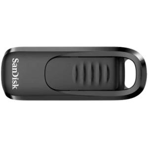 SanDisk Ultra Slider USB Type C Flash Drive | 64GB | Black