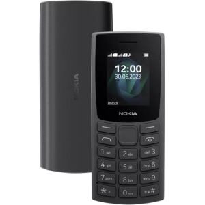 Nokia 105 Dual Sim Keypad Phone | Charcoal