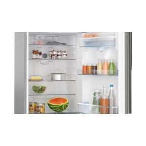 BOSCH Series 4 Double Door Convertible Refrigerator | 334 L | 2 Star | Frost Free with VarioInverter Compressor | Shiney Silver | CTC35S02DI