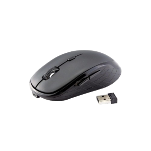 Salpido Rechargeable Wireless Mouse | 2.4GHZ | Black | RWM1