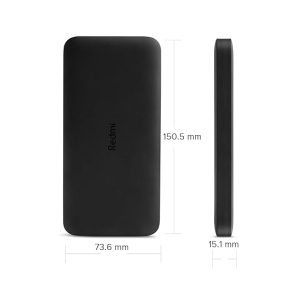 Redmi Power Bank | 10000 mAh | 10 W | Black | PB100LZM