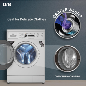 IFB Fully Automatic Front Load Washing Machine | 6 Kg | 5 Star | Grey | DIVA AQUA GBS 601