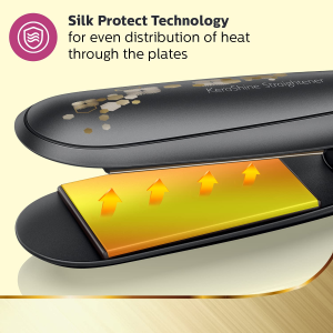 Philips Kerashine Titanium Wide Plate Straightener | Black | BHS736/00