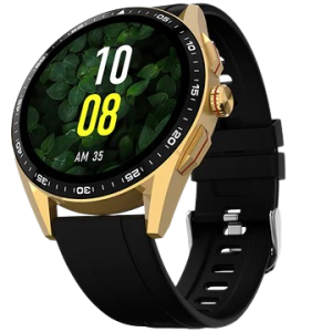 Fire-Boltt Invicible Plus Smart Watch | Bluetooth Calling | 1.43 inch | Amoled Display | Black