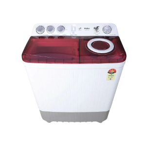 Haier Semi Automatic Top Load Washing Machine | 8.5 kg | Maroon & White | HTW85 186