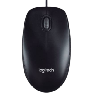 Logitech M90 Wired Optical Mouse | 1000 DPI Optical Tracking | USB | Black