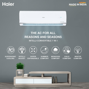 Haier Frost Self Clean Inverter Split Air Conditioner | 2 Ton | 3 Star | HS24HD AOW3BN