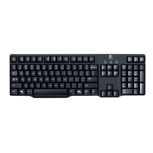 Logitech MK100 wired keyboard mouse Combo Set | Black