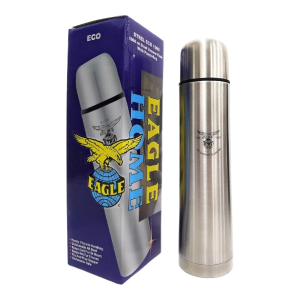 Eagle ECO Steel Flask | 1000 ml | Silver