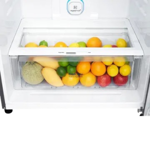 LG Frost Free Double Door Refrigerator | 506 L | 1 Star | Smart Inverter Compressor | Wi-Fi | Hygiene Fresh+ | Shiny Steel Finish | GN H702HLHM