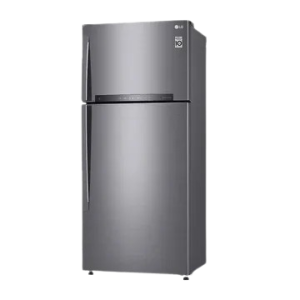 LG Frost Free Double Door Refrigerator | 506 L | 1 Star | Smart Inverter Compressor | Wi-Fi | Hygiene Fresh+ | Shiny Steel Finish | GN H702HLHM