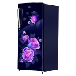 Haier 205 L Direct Cool Single Door Refrigerator | 3 Star | with Diamond Edge Freezing Technology | Marine Rose | HRD-2263CMR-N