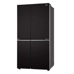 LG 650 L Side by Side Refrigerator | 3 Star | Frost Free | Western Black | GLB257HWB3