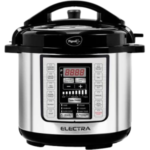 Pigeon Electra Electric Pressure Cooker | 3 L | Silver