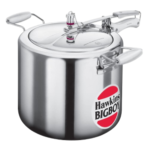 Hawkins Bigboy 18 L Inner Lid Pressure Cooker | Aluminium | Silver | BB18