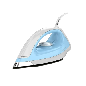 Philips Dry Iron | 1100 W | White & Blue | GC157/02