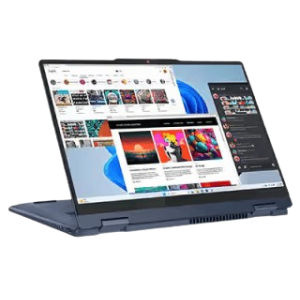 Lenovo IdeaPad 2 in 1 Laptop |  Intel Core i5 13th Gen 13420H | 16 GB | 512 GB | 14 inch | Luna Grey | 83KX004QIN