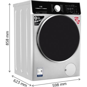 IFB 8.5 kg Refresher 3-in-1 Laundrimagic Wi-fi enabled Inverter with Steam Washer with Dryer with In-built Heater-WD EXECUTIVE ZXS | Black,Silver