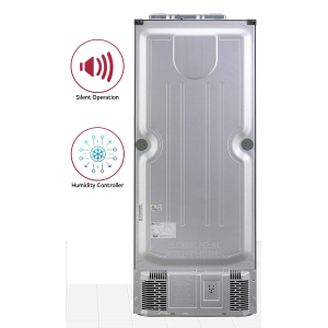 LG 471L 3 Star Frost-Free Inverter Wi-Fi Water Dispenser Double Door Refrigerator | GL-T502XPZ3 | Steel