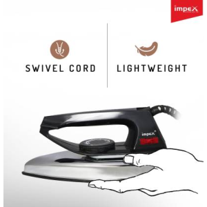 IMPEX Showy 750 W Dry Iron | Black