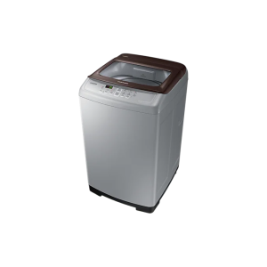 SAMSUNG 6.5 kg Diamond Drum feature Fully Automatic Top Load | WA65B4002NS /TL | Silver