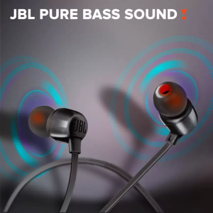 JBL Bluetooth Headset | T165BT | In the Ear |  Black