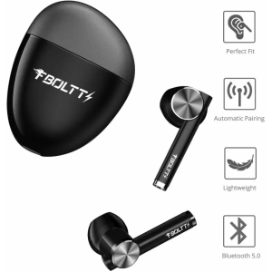 Fire-Boltt BE1300 Bluetooth Headset | True Wireles | Black