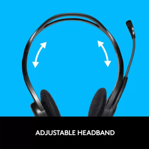 Logitech H370 USB Wired Headset | On the Ear | Black