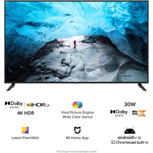 Xiaomi X55 Ultra HD 4K Smart LED TV | 55-inch