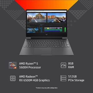 HP Victus Gaming Laptop AMD Ryzen 5 5600H 15.6 inch Gaming Laptop | 8GB RAM/512GB SSD