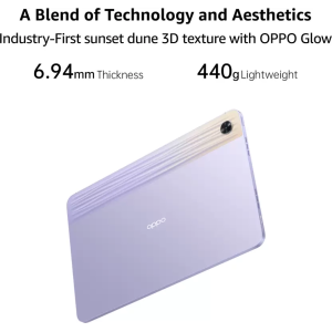 Oppo Pad Air with Wi-Fi Only Tablet | 4 GB RAM 128 GB ROM | 10.36 inch | Purple