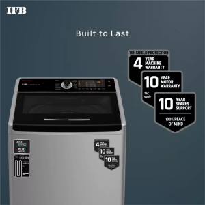 IFB  TL-SLBS Fully Automatic Top Load Washing Machine with In-built Heater | 9 kg |  Silver