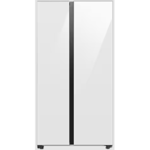 SAMSUNG 653 Litres 3 Star Auto Defrost Side by Side Refrigerator with Twin Cooling Plus | RS76CB811312HL | Clean White