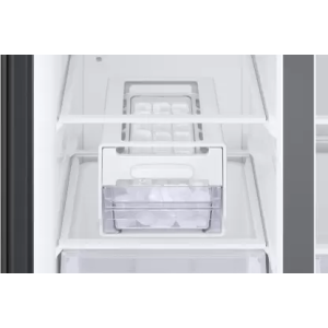 SAMSUNG 653 L Frost Free Side by Side 5 Star Refrigerator | RS76CG8115B1HL | Black Matt