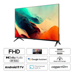 TCL | 32S5403AF | 32 inches | Bezel-Less S Series FHD Smart Android LED TV  | Black