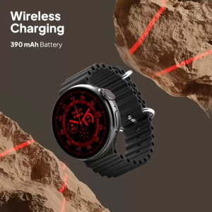 Fire-Boltt Cyclone Smartwatch | 1.6'' | Black Strap | BSW124