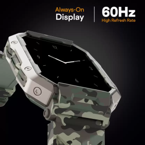 Fire-Boltt Cobra Bluetooth Calling Smartwatch | 1.78" | Camo Green Strap