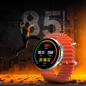 Fire-Boltt Cyclone Smartwatch | 1.6'' | Orange Strap