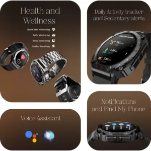 boAt Enigma X500 Bluetooth Calling Smartwatch | AMOLED Display | IP68 Sweat Resistant | Jet Black Strap