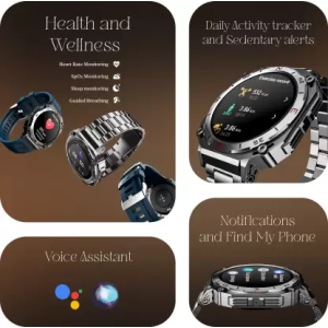 boAt Enigma X500 Smartwatch with Bluetooth Calling | AMOLED Display | IP68 Sweat Resistant | Classic Silver