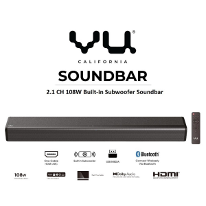 VU Soundbar 108W Built-in Subwoofer Soundbar | 2.1 CH