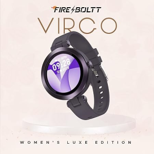 Fire-Boltt Virgo 1.09" Round Dial Smartwatch | Violet