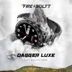 BOLTT DAGGER LUXE BSW149 SILVER METAL SMART WATCH