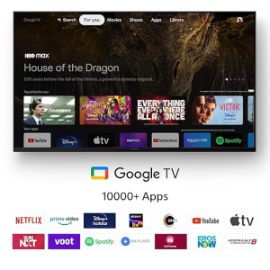 Sony Bravia Smart LED Google TV | KD-50X80L | 4K Ultra HD | 126 cm | 50 inches | Black