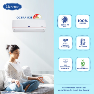 Carrier | 12K OCTRA Rxi | 1Ton | 3 Star | Inverter AC