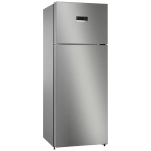 BOSCH  | Series 4 334 Litres 3 Star Frost Free Double Door Convertible Refrigerator with Temperature Display | CTC35S032I | Sparkly Steel |